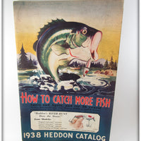 Vintage Heddon 1938 Lure Catalog