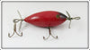 South Bend Red Black Nose Midget Surf Oreno Lure 962 R