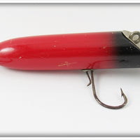 Vintage South Bend Red Black Nose Midget Pike Oreno Lure 974 R