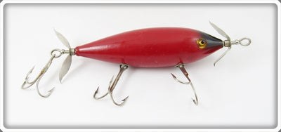 Vintage South Bend Red Black Nose Surf Oreno Lure 963 R