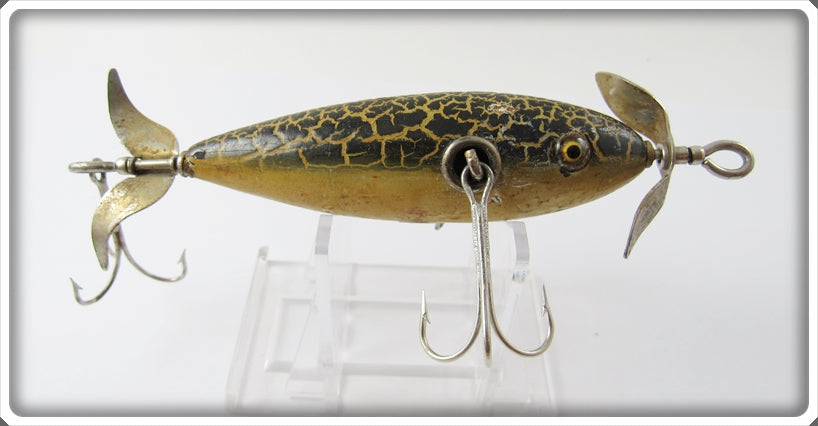 Vintage Winchester Green Crackleback Underwater Minnow Trademark 9015