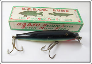 Creek Chub Purple Eel Saltwater Two Hook Husky Pikie In Box 2335 L
