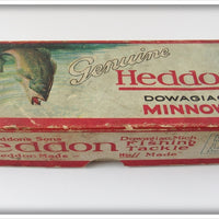 Vintage Heddon Red & White Gamefisher Empty Box 5502
