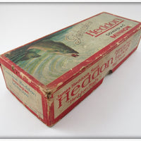Heddon Red & White Gamefisher Empty Box