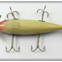 South Bend Green Crackleback Five Hook Underwater Minnow