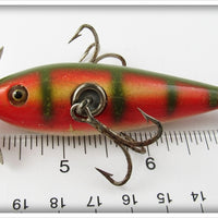 Pflueger Yellow Perch Monarch Minnow In Maroon Box