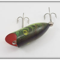 Heddon Natural Perch Tiny Lucky 13 In Natural Pumpkinseed Box