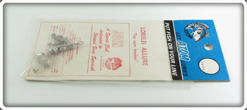 Vintage Atom Lorelei Allure Mermaid With Seahorse In Package