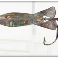 Vintage Lemax Mother Of Pearl Swiss Made Minnow Lure
