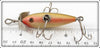 South Bend Scale Finish Red Blend Midget Minnow In Box 901 RSF