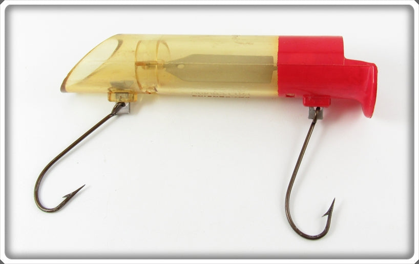 Vintage Orluck Bait Company Red Head Crazy George Lure