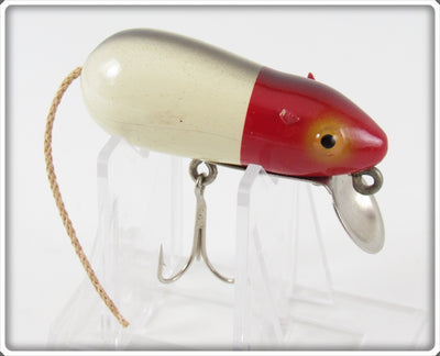 Vintage Shur Strike White With Red Head PP Mouse Lure