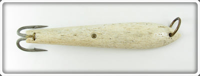 Vintage Bone Brass Hardware Tuna Jig