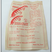 Erwin Weller Company Red & White Mouse In Box