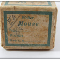 Erwin Weller Company Red & White Mouse In Box