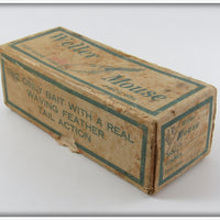 Erwin Weller Company Red & White Mouse In Box