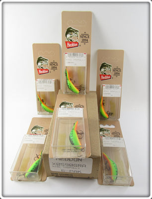 Vintage Heddon Dealer Pack Of GRA Mini Tads Tadpolly Lure X0590GRA