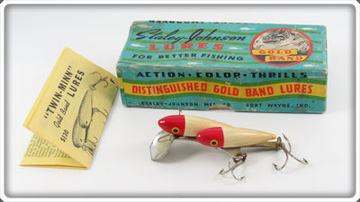 Staley Johnson Mfg Co White Red Head Twin Minn In Box S-101