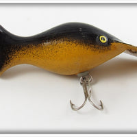 Vintage Unknown Black & Yellow Biek Type Lure