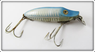 Vintage Heddon Blue Shore Early River Runt Spook Floater Lure 9409XRX