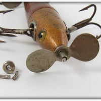 The Charmer Minnow Co Gold & Red Charmer Minnow