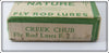 Creek Chub Black Fly Rod Mouse In Box
