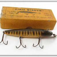 Vintage Creek Chub Pikie Lure In Intro Box 700 