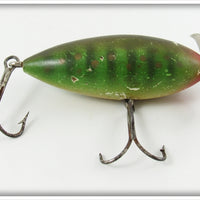 Paw Paw Green With Gold Dots Large Casting Minnow