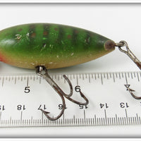 Paw Paw Green With Gold Dots Large Casting Minnow