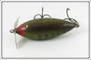 Paw Paw Green With Gold Dots Large Casting Minnow