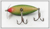Paw Paw Green With Gold Dots Large Casting Minnow