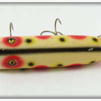 Heddon Strawberry Spotted Head On Basser