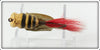 Unknown Red, White & Black Fly Rod Lure
