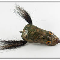 Vintage Unknown Folk Art Frog Lure