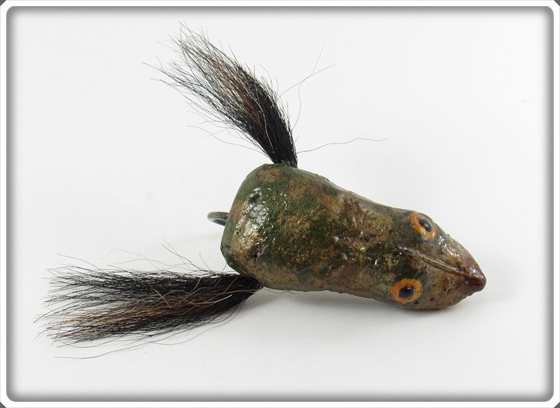 Vintage Unknown Folk Art Frog Lure