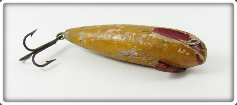 Vintage Unknown Yellow & Red Wilson Wobbler Type Lure