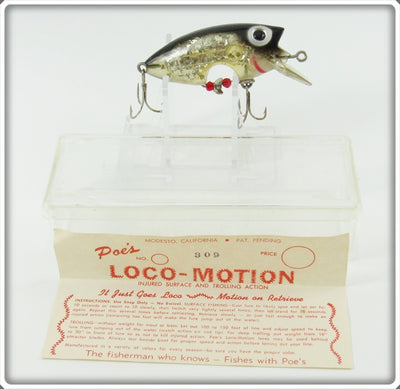 Poe's Anchovy Silver Loco-Motion In Box
