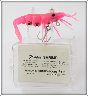 Jenson Sporting Goods Brilliant Pink Flipper Shrimp In Box