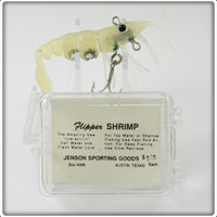 Jenson Sporting Goods Clear Flipper Shrimp Lure In Box