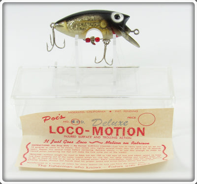 Poe's Anchovy Silver Loco-Motion In Box