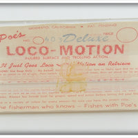 Poe's Silver Loco-Motion In Box