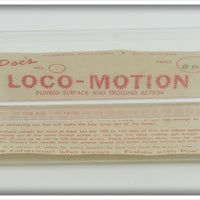 Poe's Spotty Yellow & Green Loco-Motion In Box