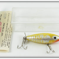 Poe's Yellow Spook With Sparkle Ace In The Hole Lure In Box 