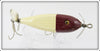 Michigan Lakes Tackle Co Red & White Fin Wing