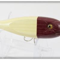 Michigan Lakes Tackle Co Red & White Fin Wing