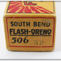 South Bend Red Head White Flash Oreno In Box