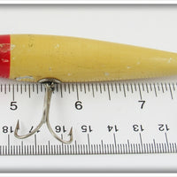 South Bend Red Head White Body 999 Saltwater Minnow