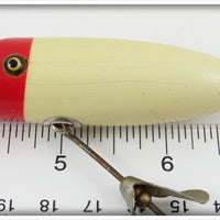 South Bend Red Head White Body Wiz Oreno