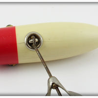 South Bend Red Head White Body Wiz Oreno