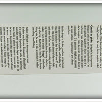 Heddon Bone Bullfrog Crazy Crawler On Card